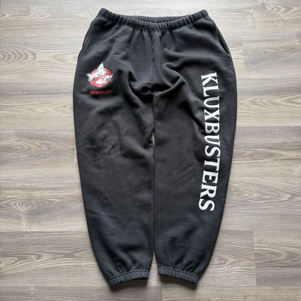 WTLA WCKDTHGHTS Kluxbusters Size Medium Sweatpants Klux Buster Black
